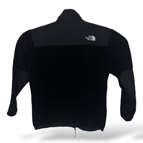 The North Face Jacket Boys Large Denali Fleece Black Gray Polartec Zip Up EUC - Picture 6 of 12
