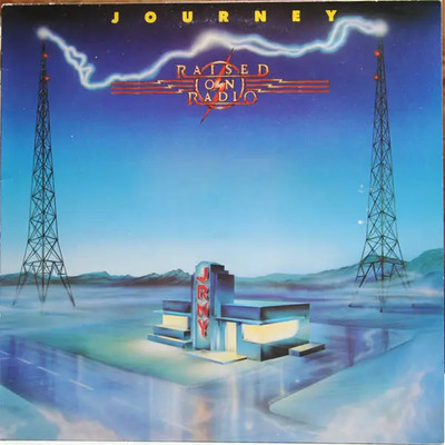 Journey Raised On Radio NEAR MINT CBS Vinyl LP
