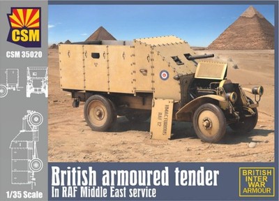 Copper State Models CSM35020 1:35 British Armoured Tender in RAF Middle East Ser