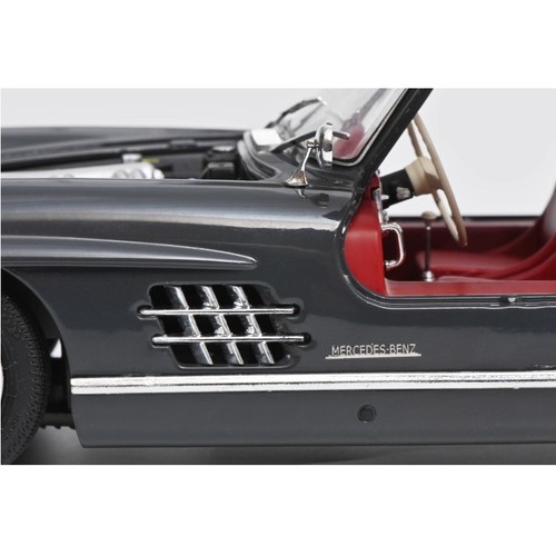 Schuco 1/18 Benz 300 SL Coupe W198 Gull Wing Gate Diecast Model Car Black Gifts - Bild 18 von 22
