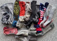 Mens Darn Tough Socks x5 Smart Wool x7 Medium Mountaineering Classic Hike Boot