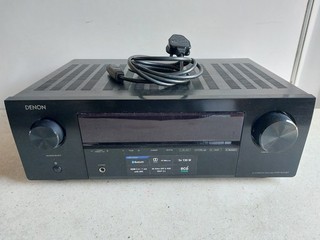 DENON AVR X250BT 5.1 CHANNEL 4K ULTRA HD AV RECEIVER WITH BLUETOOTH AND HDMI
