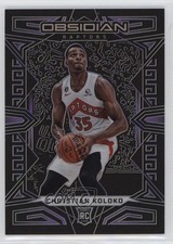 2022-23 Panini Obsidian Electric Etch Purple 71/99 Christian Koloko #177 00f8