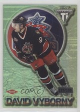 2000-01 Pacific Private Stock Titanium Retail Rookies /199 David Vyborny RC 1o3