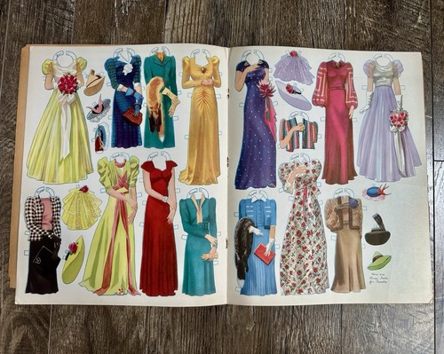 Vintage Original Paper Doll Lot Military Wedding & Double Wedding by Merrill - Picture 11 of 17