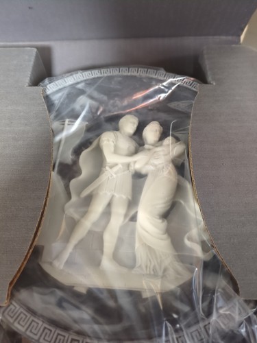 Cameo Collector's Plates x 3 Boxed Incolay Studios Helen & Paris Brunettin VGC - Picture 4 of 7