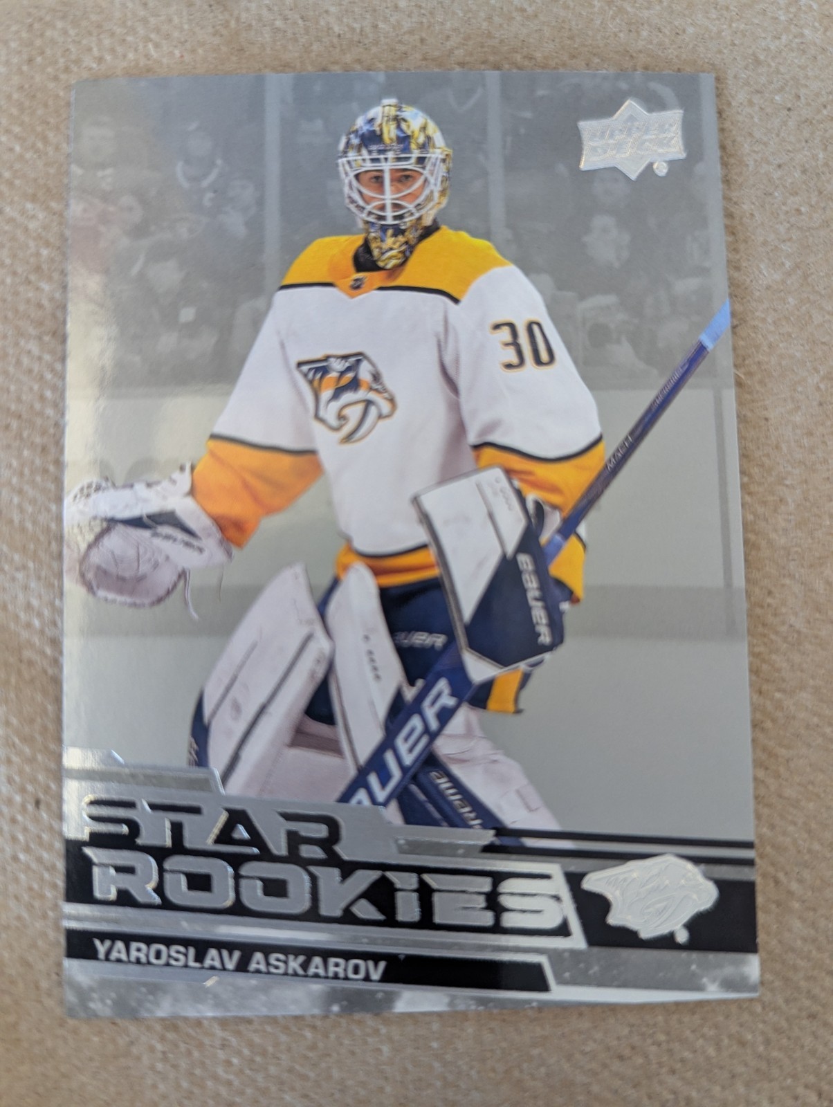 2023-24 Upper Deck Star Rookies - Yaroslav Askarov #10 (RC)