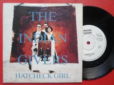 Indian Givers Hatcheck Girl 7" Virgin VS1187 EX/EX 1989 picture sleeve