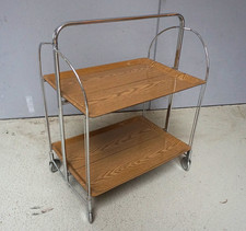 Klassiker Vintage Dinett Servierwagen Barwagen Klappwagen Teewagen 70er(F25-1939