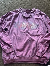 Crazy Shirts Hawaii Lightweight Long Sleeve Pullover Size Xl Men's Faded Red