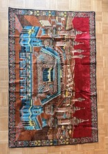 Vintage Wandbehang Teppich Kaaba Mekka - reli...
