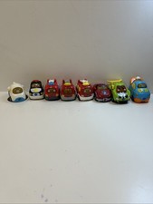 Vtech Go Go Smart Wheels Vehicles lot of 8. Airplane, Police, Fire, Race Cars