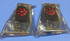  LOT OF 2 AMD Radeon HD 8490 1GB DDR3 PCIe x16 DVI DisplayPort Video Card J53GJ