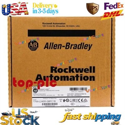 New Sealed AB 1769-L24ER-QBFC1B / A CompactLogix 750KB Controller US Free Tax