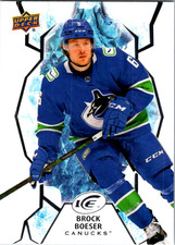 2021-22 Upper Deck Ice Brock Boeser Vancouver Canucks #12