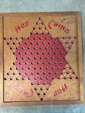 Vintage Chinese Checkers Board Only Hop Ching No. 2739 J Pressman & Co. NY USA