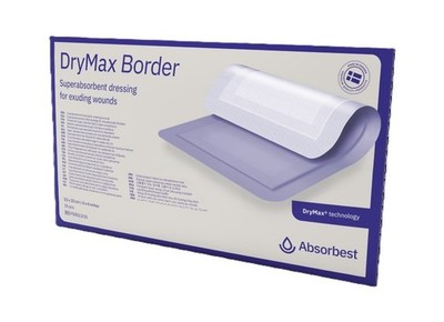 DryMax Border superabsorbierende Wundauflagen 10 cm x 20 cm x 10