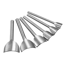Arc-Shaped Leather Cutter Punch Set 15mm-40mm Strap End Punch Tool, Set of 6