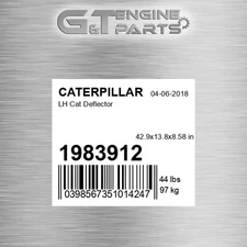 1983912 LH CAT DEFLECTOR fits CATERPILLAR (NEW AFTERMARKET)