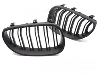 KüHlergrill BMW 5Er E60/E61 Ab 2003 Bis 2010 Sport Look Schwarz Matt Doppelst...