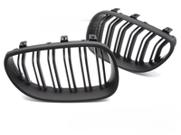 KüHlergrill BMW 5Er E60/E61 Ab 2003 Bis 2010 Sport Look Schwarz Matt Doppelst...