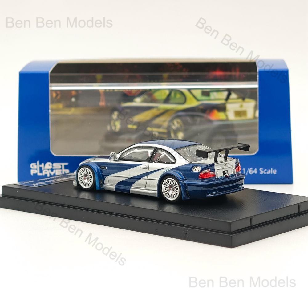 Ghost Player 1:64 BMW M3 E46 GTR by DCM Diecast Model Car