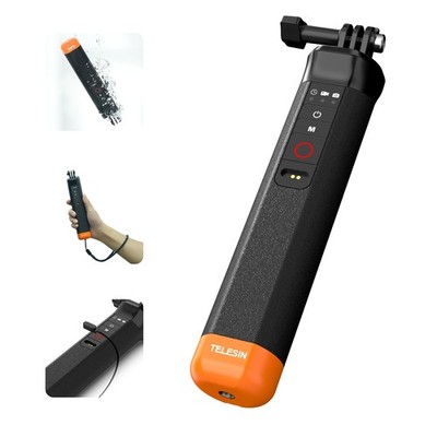 Floating Bluetooth Remote Hand Grip for GoPro Hero 13 12 11 10 9 8 Black, Wat...