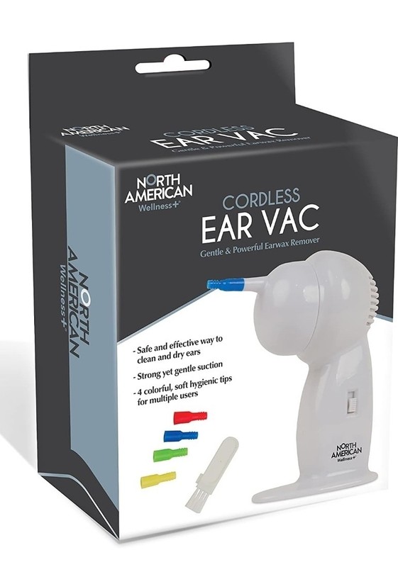 North American Wellness Cordless Ear Vac Earwax Remover Cordless