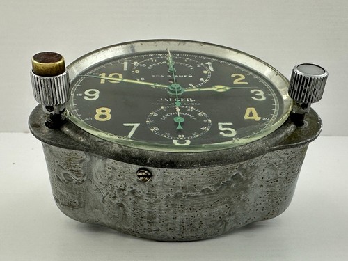 Jaeger-LeCoultre 8 Days Russian Air Force WWII Vintage Swiss Chronograph Watch - 第 7/21 張圖片
