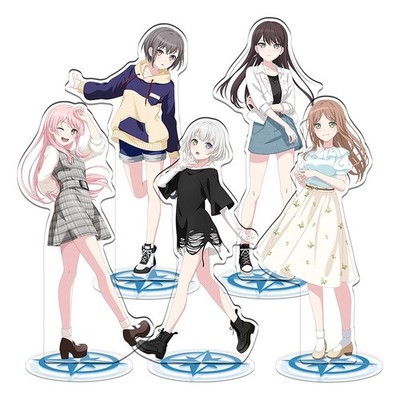 BanG Dream! It's MyGO Acryl Figurenständer Rāna Anon soyo Cosplay Schreibtischaufsteller