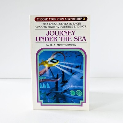 JOURNEY UNDER THE SEA - Choose Your Own Adventure #2 - 2005 1st Printing PB