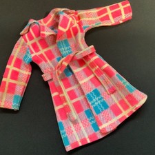 Vintage Sindy Doll Snug Winter Coat Pink Clothes 44050 Pedigree Toys 1975