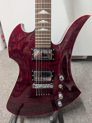 B.C. Rich Mockingbird Masterpiece Red Quilt electric guitar