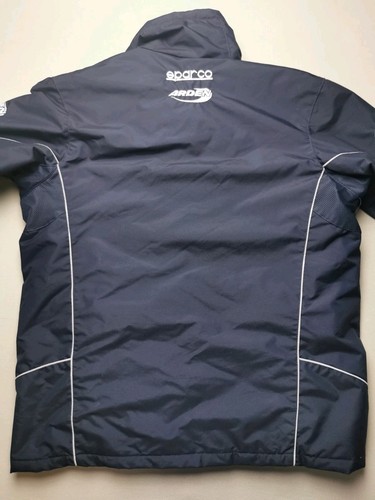 Chaqueta SPARCO x ARDEN MOTORSPORT para Hombres Talla L En muy buena condición Azul Cremallera Completa Hecha en Italia - Imagen 20 de 24