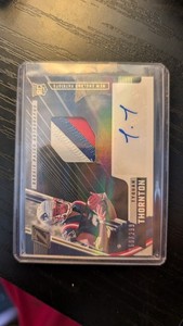 2022 Panini Zenith Rookie Patch Auto Tyquan Thornton /299