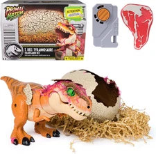 Jurassic World Interactive Toy Dinosaur & Egg, Hatch & Train Your Own Baby Dino 