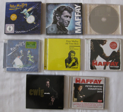 Konvolut von Peter Maffay 8 CD`s und 3 DVD