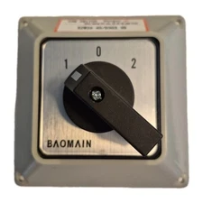 Baomain Universal Rotary Changeover Switch SZW26-40/D303.3D with Master Switc...