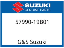 Suzuki OEM Part 57990-19B01 PLATE,LEVER SEA