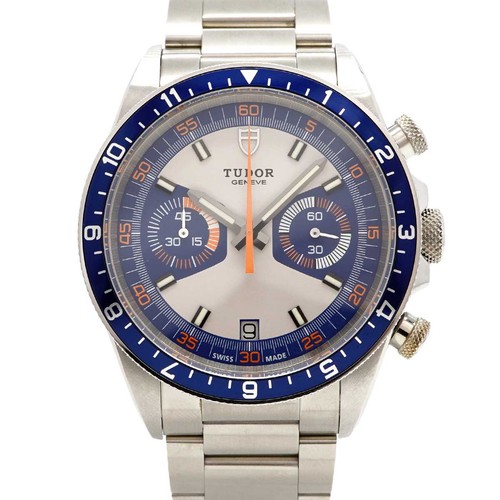 TUDOR WATCH HERITAGE CHRONO 70330B AUTOMATIC CHRONOGRAPH DATE ...