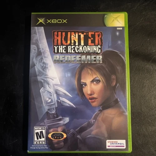 Hunter: The Reckoning Redeemer  Xbox CIB Tested Working
