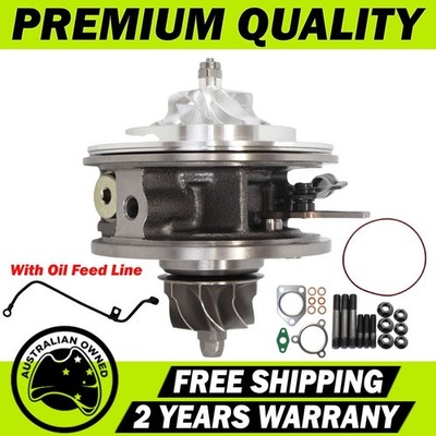 Billet Turbo Cartridge Core+Oil Feed Pipe For Hyundai iLoad/iMax D4CB 2.5L
