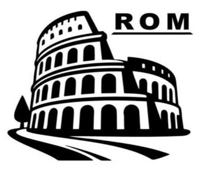1x  ROM ITALIEN Autoaufkleber Sticker 13x10,5cm LKW Motorrad Tuning Colosseum