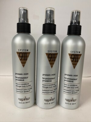 Hayashi System 911 Protein Mist Leave-In Conditioner, 8.4 oz -    3 PACK