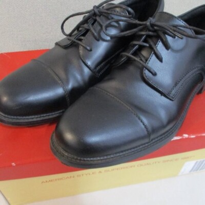 Dexter Comfort Archer Cap Toe Dress Shoes Size 9W | eBay