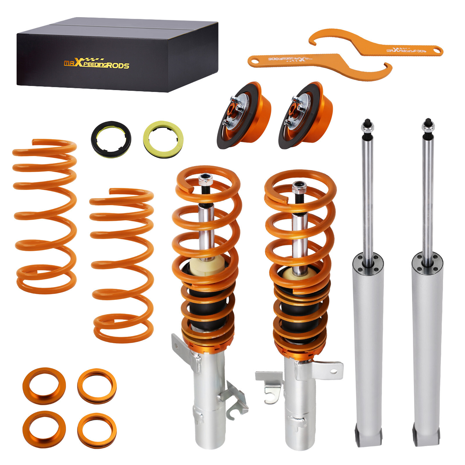 Coilover Suspension lowering Kit for Ford Focus MK2 Hatchback 2004–2010 Adjust