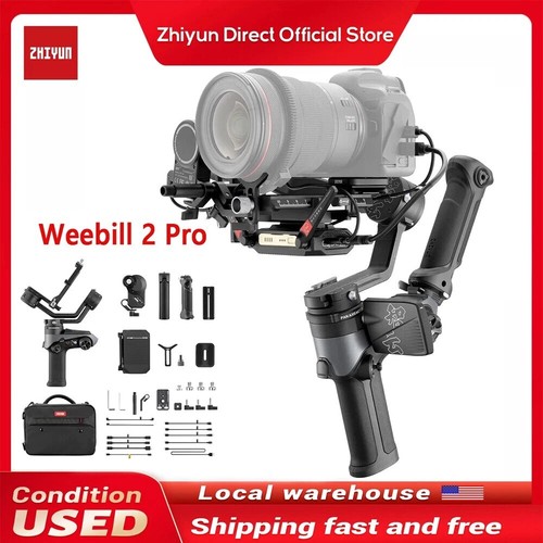 ZHIYUN Weebill 2 Pro Gimbal Stabilizer for DSLR Mirrorless Camera +Control Motor