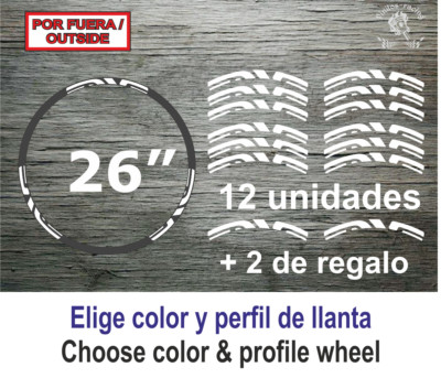 Sticker Vinilo Decal Vinyl Aufkleber Adesivi ENVE Wheels Llanta Bike Bici 26''