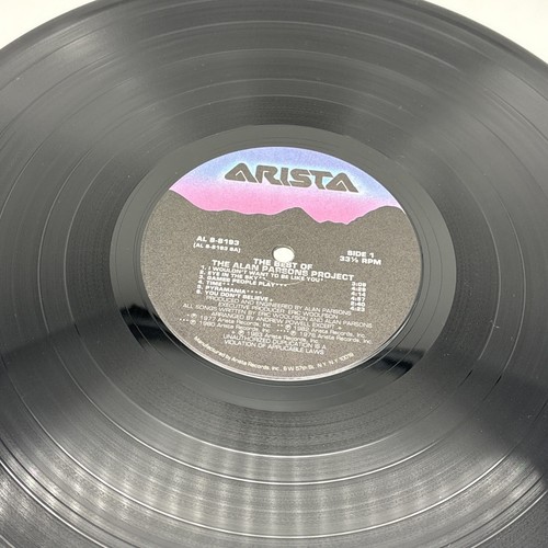 ALAN PARSONS PROJECT - The Best Of (Vinyl LP) 1983 Arista AL8-8193 - Picture 8 of 10