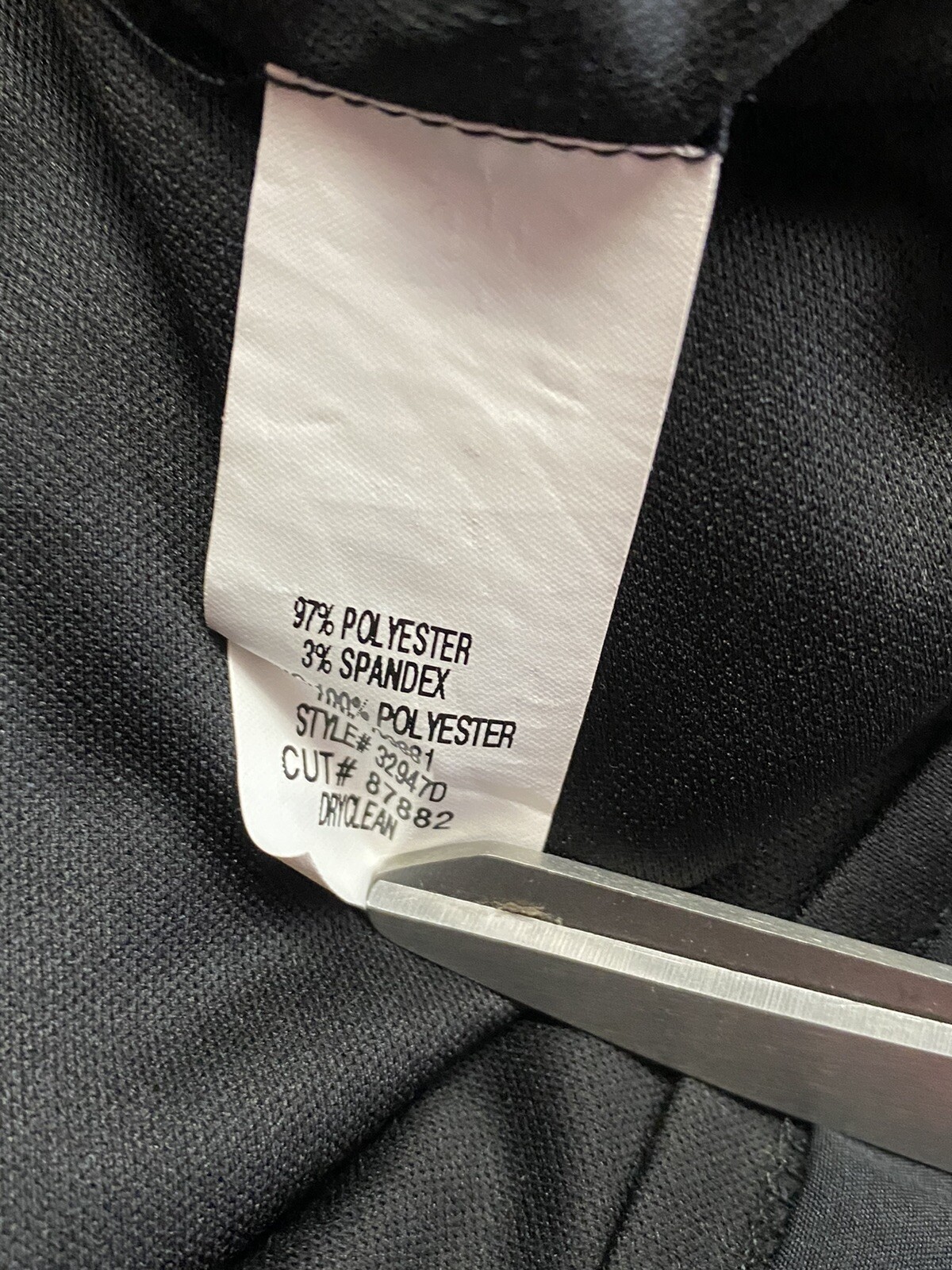 Maia Splatter Print Open Back Crepe De Chine Shea… - image 6